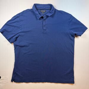 Banana Republic Luxe Touch Performance Polo Shirt in Navy Blue